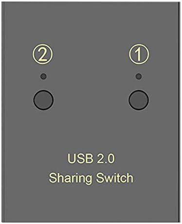 Nicfaky USB Printer Sharer 2 Computers 2 Printers U Disk Keyboard Mouse Switch