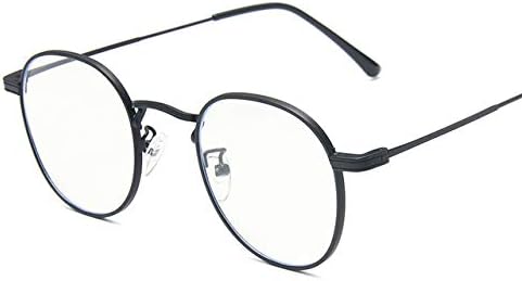 Blaulichtfilter Brille Runde Brille Rahmen Manner Anti Blaulicht Brille Frauen Retro Brille Gold Brille Rahmen Transparente Linse Amazon De Drogerie Korperpflege
