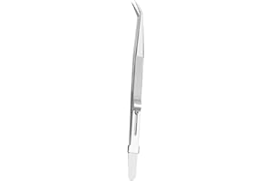 OKUMEYR Stainless Steel Jewelry Tweezers with Precision Ergonomic Design for Firm Grip Multi-Purpose Tool