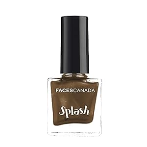 Faces Canada Splash Nail Enamel, Chestnut 153, 8 ml