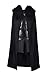 Crystal Dew Jon Snow Costume Cosplay Knights Watch Costume Cape for Men and Kids
