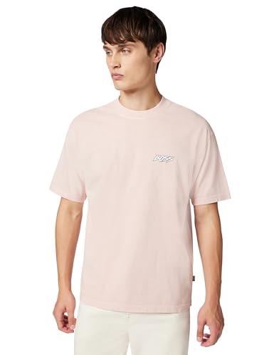 BOSS Men's T-Shirt, Open Pink 690, M