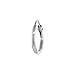 Sterling Silver Small Endless Hoop Earrings for Cartilage Nose and Lips 3/8 inch 8mm