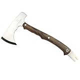 Cudeman Shark 159-G Axe, Walnut Handle, 2.7
