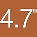 iPhone 6 leather case,[Shockproof] ZVE iphone 6s flip Stand Window Open Case Cover for apple iPhone 6/6s 4.7 brown