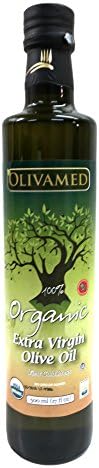Olivamed Organic Extra Virgin Olive Oil, 500 mL