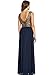 Nemidor Women's Chiffon Sexy Metallic Lace Prom Maxi Dress