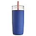 Bubba Capri Straw Tumbler with Silicone Sleeve, 32 oz, Blue