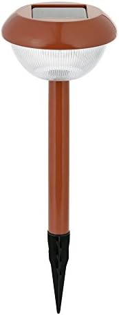 6 Pack Tuscan Terracotta Brick Color Solar Lawn Lights