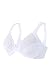 Glamorise Full Figure Plus Size Wonderwire Front-Closure Bra Underwire #1245 White