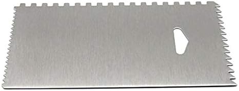 yanana Stainless Steel Cake Scraper Trapezoidal Cake Scraper Cream Chocolate Icing Smoother Tool