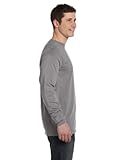 Comfort Colors Ringspun Garment-Dyed Long-Sleeve T-Shirt, Large, GREY