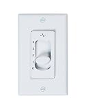 Emerson Ceiling Fans SW46LA, 4-Speed Ceiling Fan Slide Control Almond