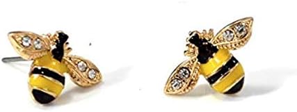 Bumble Bee Stud Earrings