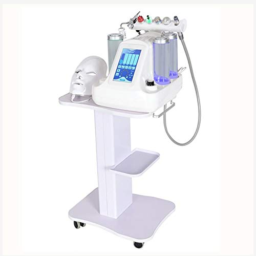 Beauty Instrument Rolling Trolley with Tray, 4 Rounds Trolley with Locking Brake for Hairdressers Cosmetics Salon Tattoo Shop (Color : White)