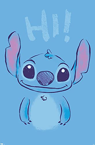 Trends International Disney Lilo and Stitch - Hi Wall Poster, 22.375" x 34", Pr…