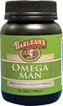 Barlean's - Omega Man Men's Health & Vitality Formula 1000 mg. - 120 Capsules