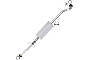 Northeastern Exhaust | Stainless Steel Exhaust Resonator Pipe Compatible for 2010-2011 Honda CR-V 2.4L | Free Clamp, Gaskets and Spring Bolt Kit Included | Automotive Replacement Part