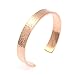 10mm Wide Hammered Copper Cuff Bracelet By John Brana Handmade Jewelry 100% Uncoated Solid Copper Cuff