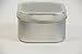 ITI Tea Square Silver Can w/Window - up to 3 oz Capacity