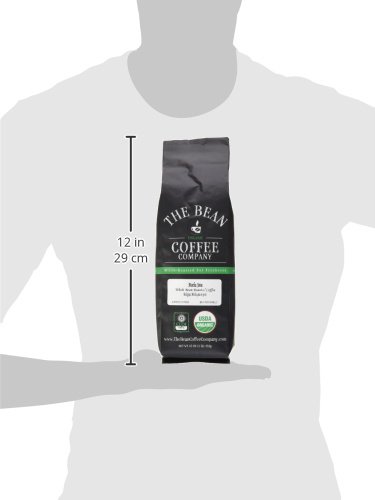 The Bean Coffee Company Organic Mocha Java, Medium Roast, Whole Bean, 16-Ounce Bag