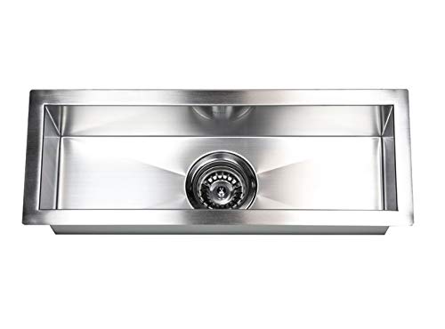 ARIEL F2308 23 Inch Zero Radius Design Undermount