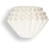 Kalita Wave Series KWF-155#22213 Coffee Filters, White, For 1-2 People, 100 Sheets