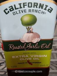 California Olive Ranch Garlic Extra Virgin Olive Oil 1 Ltr. - 33.8 Fl Oz.