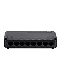 Monoprice 8-port 10 100 1000 Mbps unmanaged Gigabit Ethernet Switch