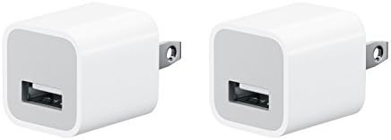 USB Adapter for iPhone, iPad Mini, and iPod Touch (2-Pack)