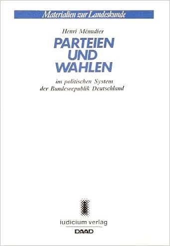 Parteien Und Wahlen Im Politischen System Der Bundesrepublik
