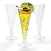 Fun Express - Plas. Champagne Flute Glasses (25pc) for Party - Party Supplies - Drinkware - Disposable Cups - Party - 25 Pieces