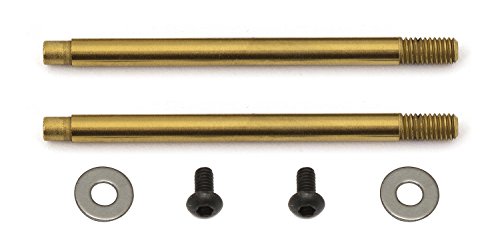 Team Associated 91617 3x23 Shock Shafts (2) V2 Tin Coated Hobby RC Vehicle Parts,
