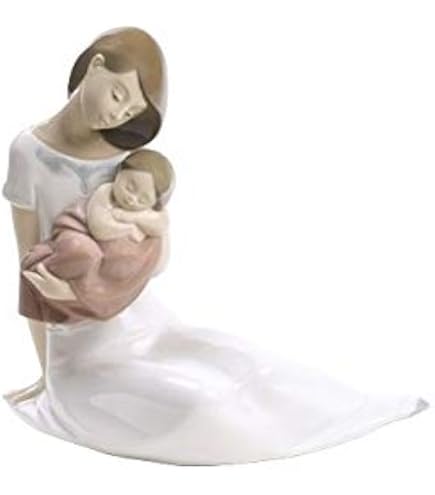 Amazon.com: LLADRÓ A Child's Prayer Boy Figurine. Porcelain Baby