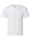 Alstyle Apparel AAA Mens Classic Cotton Short Sleeve T-shirt, White, XL