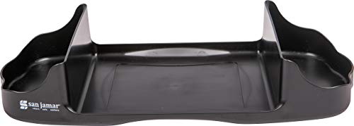 San Jamar Napkin Dispenser Caddy, Black, Plastic - Thumbnail 4