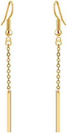 fonk: Longection of the iron chain personality earringsimple models &AliExpress minimalist European style women's jewelry