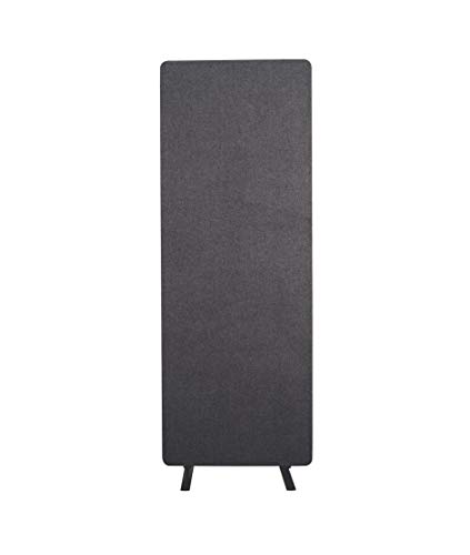 ReFocus Acoustic Room Dividers | Office Partitions – Reduce Noise and Visual Distractions with These Easy to Install Wall Dividers (24" x 66" Freestanding, Ash Gray) - Thumbnail 6