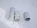 DropperStop 10ml Aluminum Silver Color Travel Sprayer (6-pack)