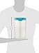 Tall Food Storage Containers With Locking Lids and Two Compartments, Removable Divider Can Change Canister Size, 2-Pack