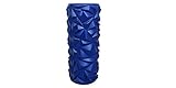 High Density Grid Foam Roller - For Trigger Point and Myofascial Release - Peaked for Deep Tissue Work - Free Online Video and PDF Instructions