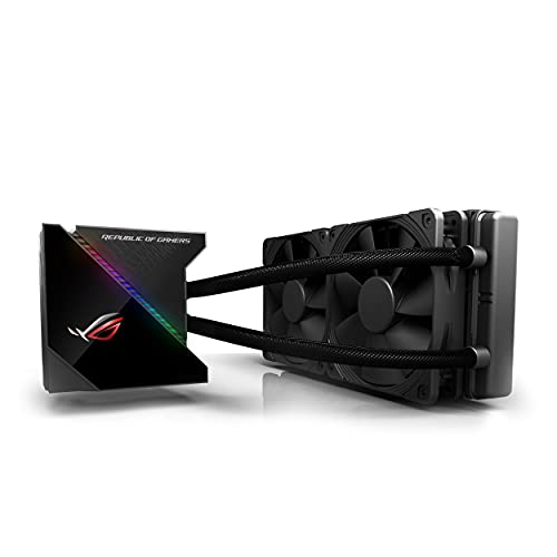 Asus - 90Rc0030-M0Uay0 - Kit De Watercooling All-In-One avec Interface OLED - 2 Ventilateurs Noctua 120 Mm