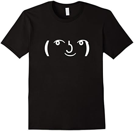 Men's Le Lenny Face Shirt Large Black