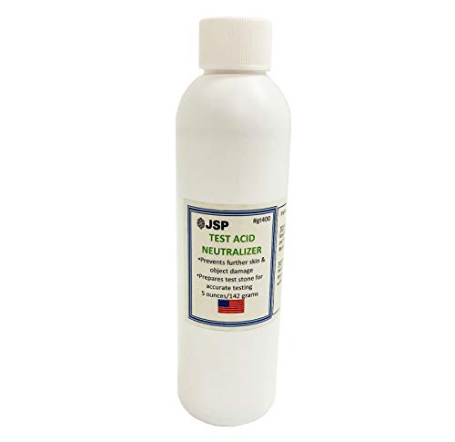 4 PC Gold Testing Acid Solutions Plus Test Acid Neutralizer - Fresh