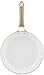 WearEver C94407 Pure Living Nonstick Ceramic Coating FPOA PTFE Free Saute Pan Fry Pan Cookware, 12-Inch, Gold
