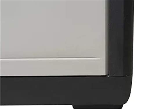 te Freistehender Gartenschrank, abschließbarer Außenschrank, Gartenschuppenschrank mit 3 Ablagen für Terrasse, Werkzeug… – Bild 8