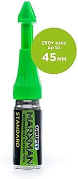 Marxman Green Chalk Marking Pen x4 Hole Marking Tool Up to 45mm MARXMAN1GRN view 7