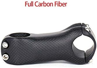 QIKU Nieuwste Black MTB/road bike stem carbon Stem 3K matt stuurpen carbon 6 hoek 31.8 * 70-130mm