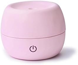 Yihmi 300ml Mini humidifier,Cool mist humidifier,Essential oil diffuser humidifier,Ultrasonic humidifier. Auto Turn-off,Keep your kids/ family/office room air fresh. (Pink)