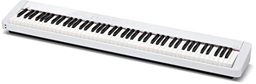 Casio Privia PX-S1000 88-Key Digital Piano - White Bundle with Adjustable Stand, Bench, Sustain Pedal, Instructional Book, Online Lessons, Austin Bazaar Instructional DVD, and Polishing Cloth - Thumbnail 2